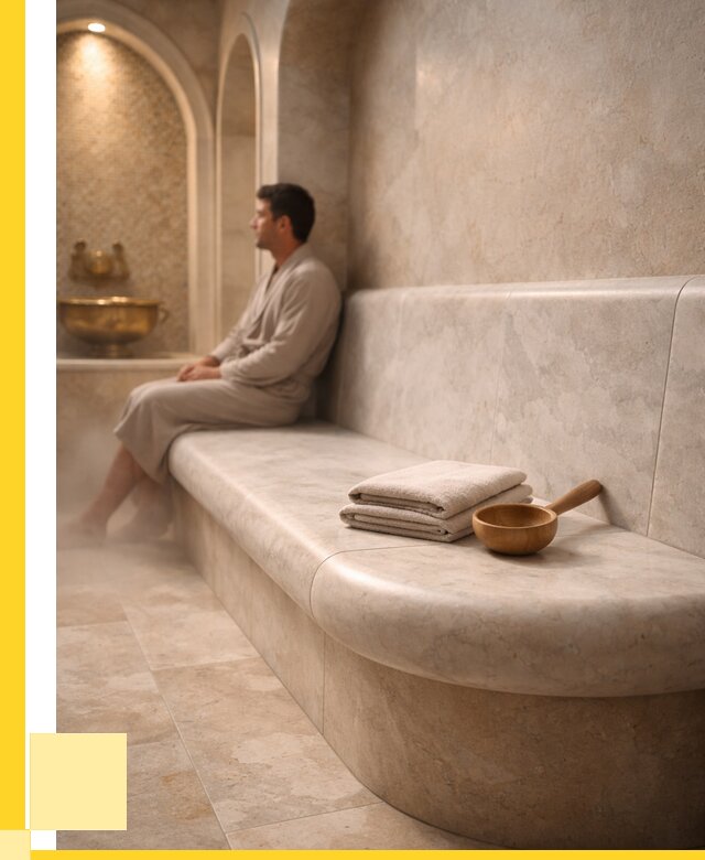 Сиденья для хамама в Махачкале под ключ от 12426 р. | ЭриданМхч