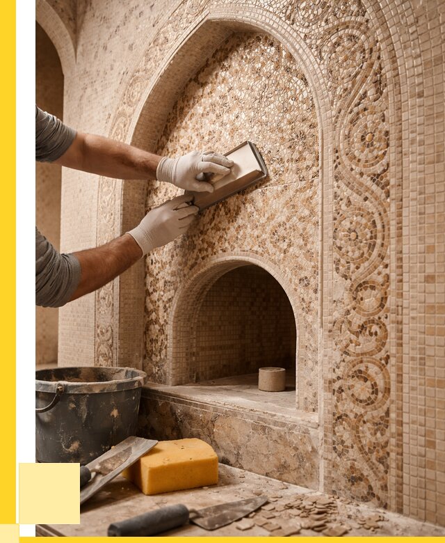 Мозаика для хамама в Махачкале под ключ от 5178 р. | ЭриданМхч