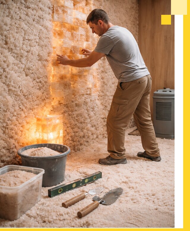 Проектирование и монтаж соляных комнат в Махачкале под ключ