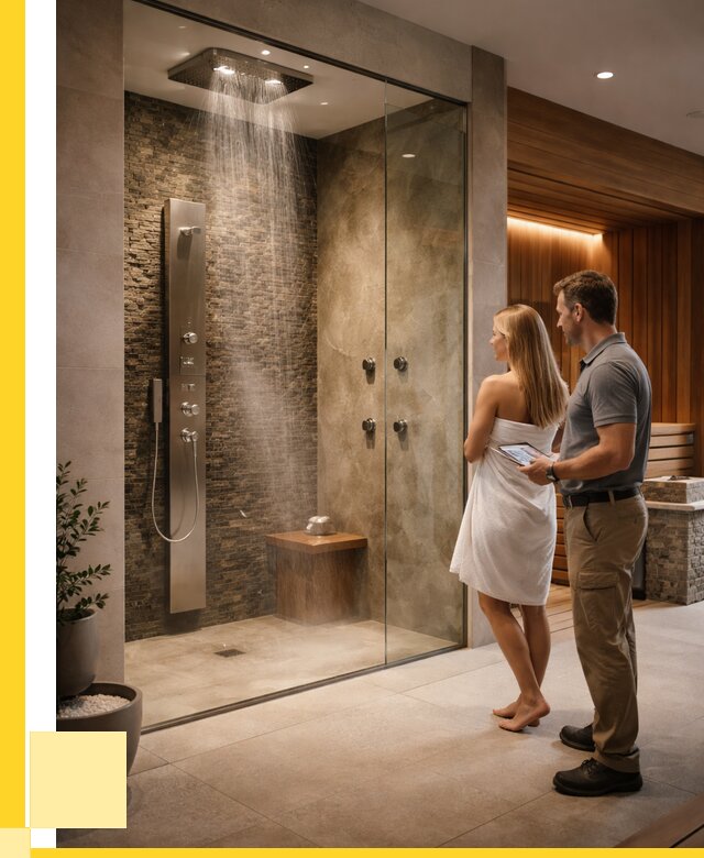 Купить душ впечатлений для дома в Махачкале от 88018 р. | ЭриданМхч