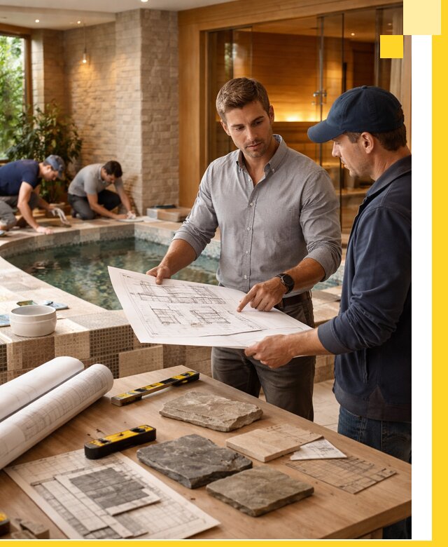 Проектирование SPA зон под ключ в Махачкале с инженерией